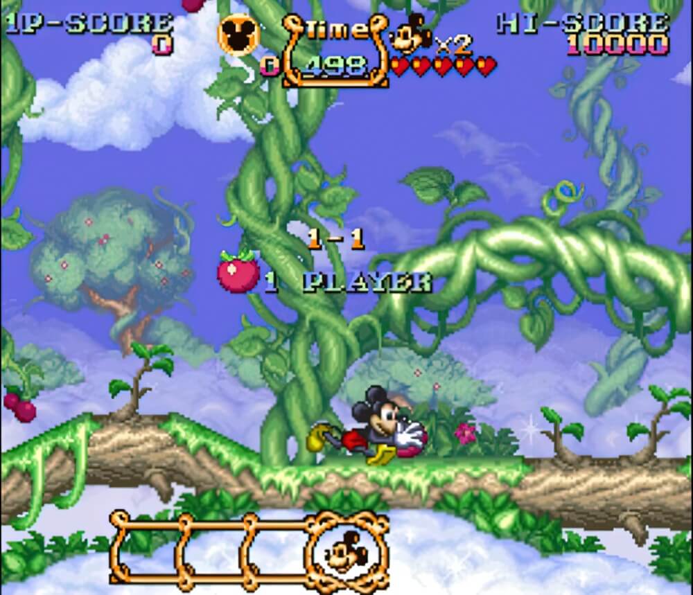 Magical Quest Starring Mickey Mouse, The - геймплей игры Super Nintendo\Famicom